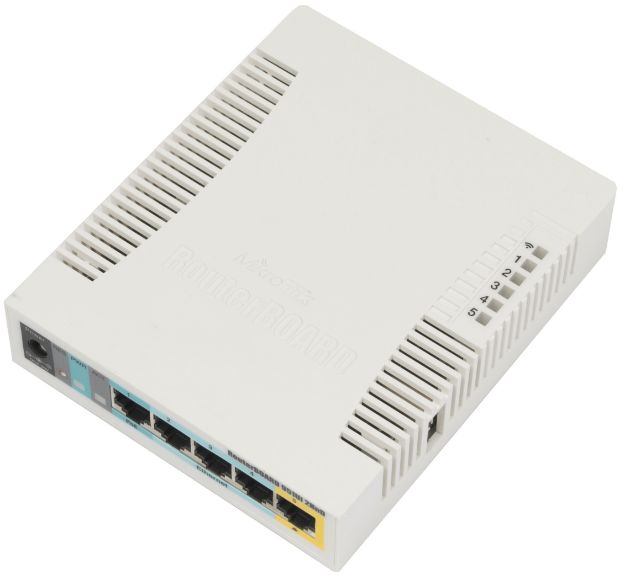 MikroTik 2.4GHz 5 Port Ethernet WiFi Router | RB951Ui-2HnD