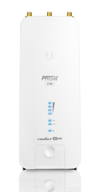 Ubiquiti UISP airMAX 5 GHz Rocket Prism 5AC Includes POE Injector | RP-5AC-Gen2
