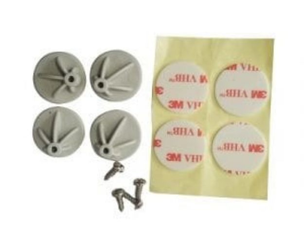 Acconet PCB Stud with Mounting Tape &amp; Screw (4 per pack)