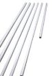 50mm Aluminium Pole - 6m - 5mm Sidewall