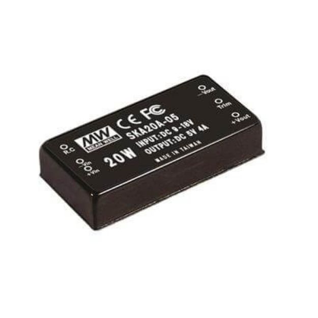 Mean Well - 20W Single Output DC - DC Converter - 5VDC