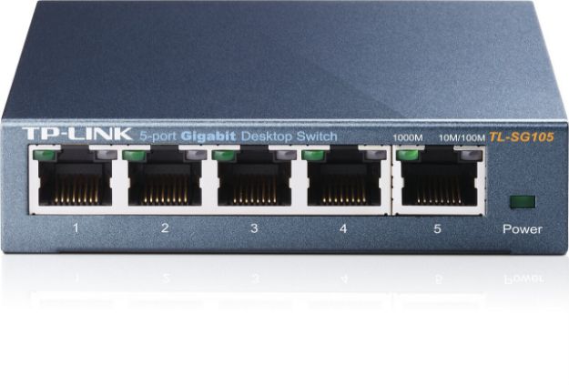 TP-Link 5-Port 10/100/1000Mbps Desktop Switch | TL-SG105