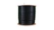 Acconet CAT5 UV Outdoor Ethernet Cable 500m Black Solid Copper SF/TP Pull Box | CAT5U-500-SC