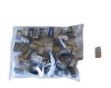 Acconet CAT5e RJ45 Connectors, Shielded, Stranded/Solid Core, 50 Pack
