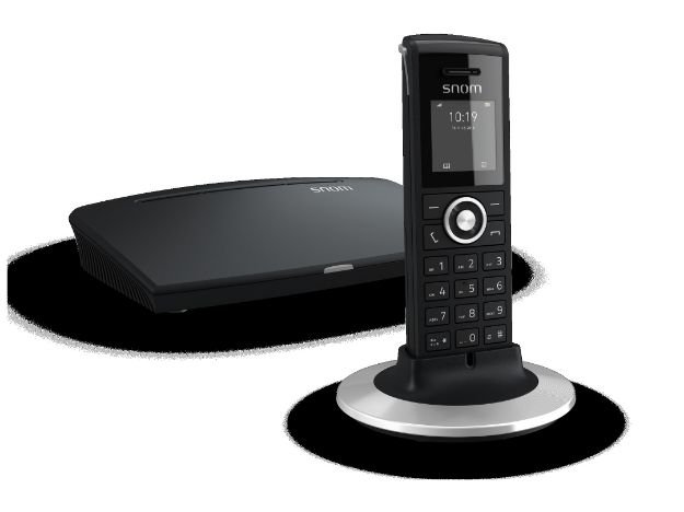 Snom M325 Singlecell 20-line DECT Bundle - No PSU incl, includes M300 Base Station &amp; M25 DECT Phone