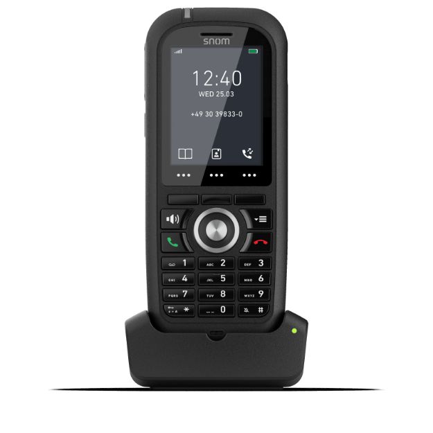 Snom M80 Ruggedized DECT SIP Phone w/ Charging Base