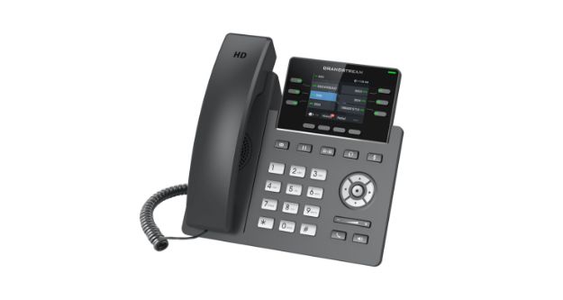 Grandstream 3-Line Carrier Desk Phone Supports PoE