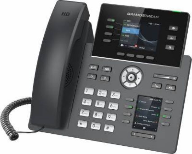 Grandstream 4-Line Carrier WiFi Desk Phone | GRP2614