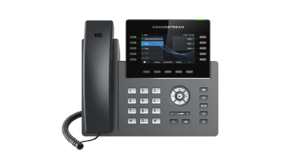Grandstream 10 Line Carrier Wi-Fi Desk Phone | GRP2615