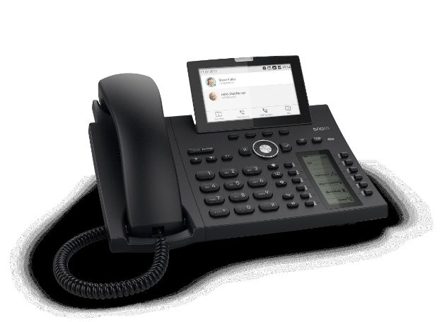 Snom D385 12-line Desktop SIP Phone - No PSU Included - Hi-Res Colour TFT Display - USB