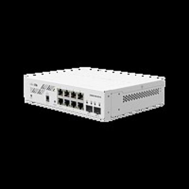 MikroTik Cloud Smart Switch 8 Port Gigabit 2SFP+ PoE Input | CSS610-8G-2S+IN