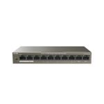 Tenda 10-Port Fast Ethernet Desktop Switch with 8-Port PoE | TEF1110P-8-63W