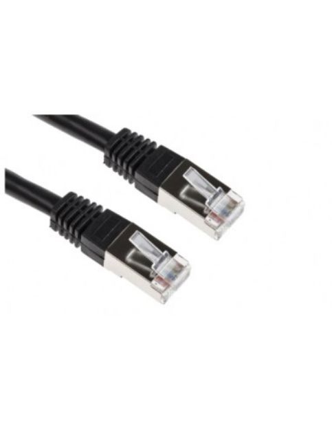 Acconet CAT6 0.5m UTP Flylead (Patch Lead) Black | CAT6-FLY-0.5-BLACK