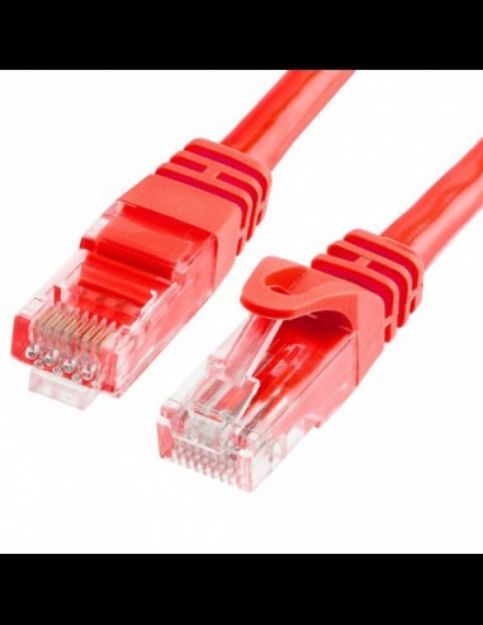 Acconet CAT6 5m UTP Flylead (Patch Lead) Red | CAT6-FLY-5-RED