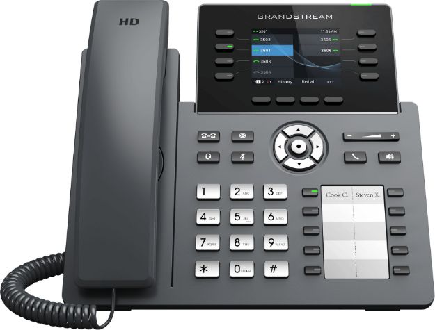 Grandstream 8 Line Carrier WiFi Desk Phone | GRP2634