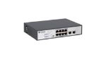BDCOM Unmanaged 8-port Gigabit 120W POE switch, 8 POE ports, 2 GE TX ports