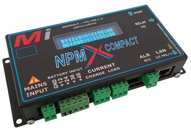 Micro Instruments Compact 12-60V Remote Network Power Monitor | NPM-X-Compact