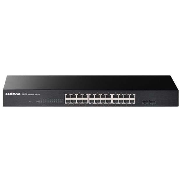 Edimax 24 Port, Unmanaged, Gigabit Switch with 2 SFP Ports