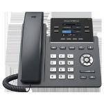 Grandstream 2-Line Carrier Desk Phone 2x Gigabit Ethernet ports, Supports POE