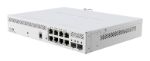 MikroTik Cloud Smart Switch 8 Port PoE 2 SFP+ desktop enclosure | MT-RBCSS610-8P-2S+IN