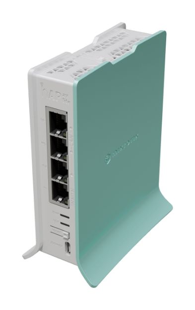 MikroTik hAP ax lite 4 Port Gigabit 600Mbps WiFi 6 Router | MT-RBHAP-AX-LITE