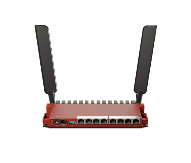 MikroTik L009UiGS-2HaxD-IN Desktop Router with 2.5Gb SFP, 8 x Gigabit Ethernet and 2.4GHz AX Wi-Fi
