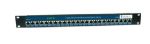 Clear Line 24 Port Gigabit Rackmount PoE Surge Arrestor CAT 6 Patch Panel