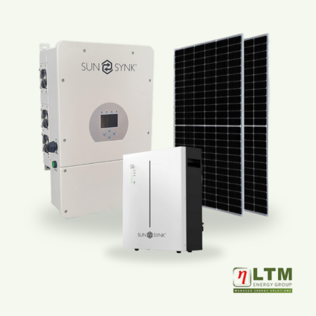 Picture of 5kW Sunsynk Hybrid Solar PV Package